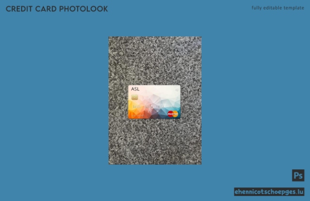 Australien Australian Settlements Limited ASL Mastercard Photolook Beispielvorschau